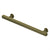 Deltana POM70 Contemporary Cabinet Pull, 7, Pommel, Solid Brass