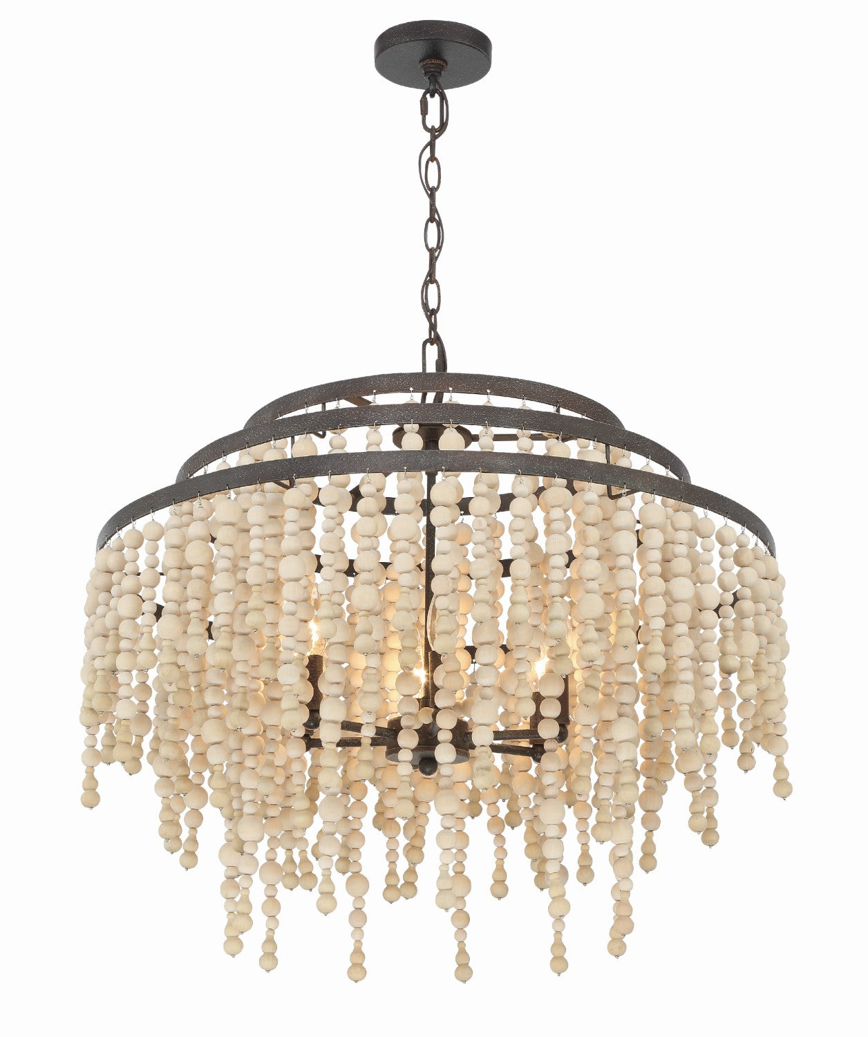 Crystorama POP-A5076 Poppy 6 Light Chandelier - Parent