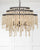 Crystorama POP-A5076 Poppy 6 Light Chandelier