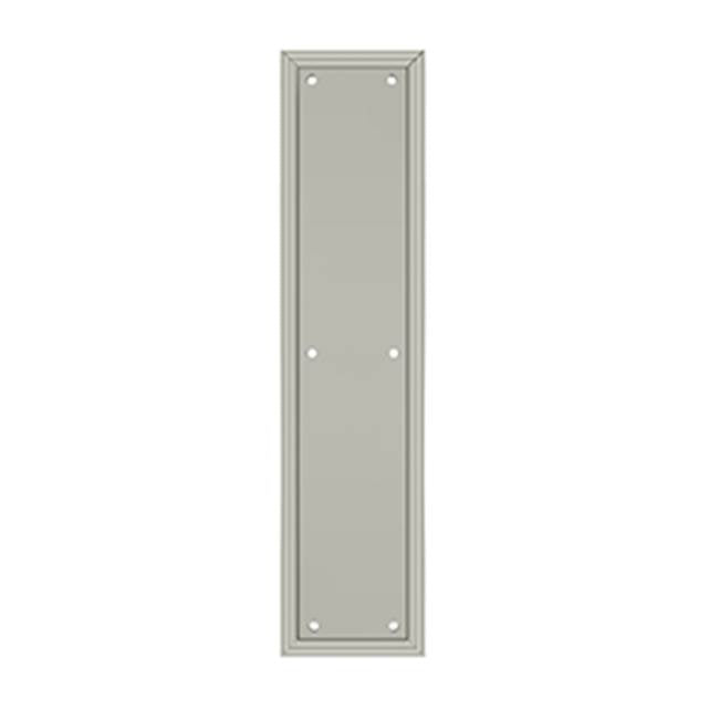 Deltana PP2280U Framed Push Plate, HD, 3 1/2 x 15