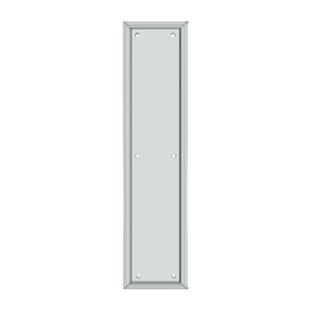 Deltana PP2280U Framed Push Plate, HD, 3 1/2 x 15