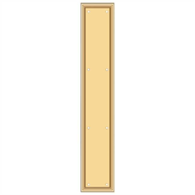 Deltana PP2281 Framed Push Plate, HD, 3 1/2 x 20 - Parent