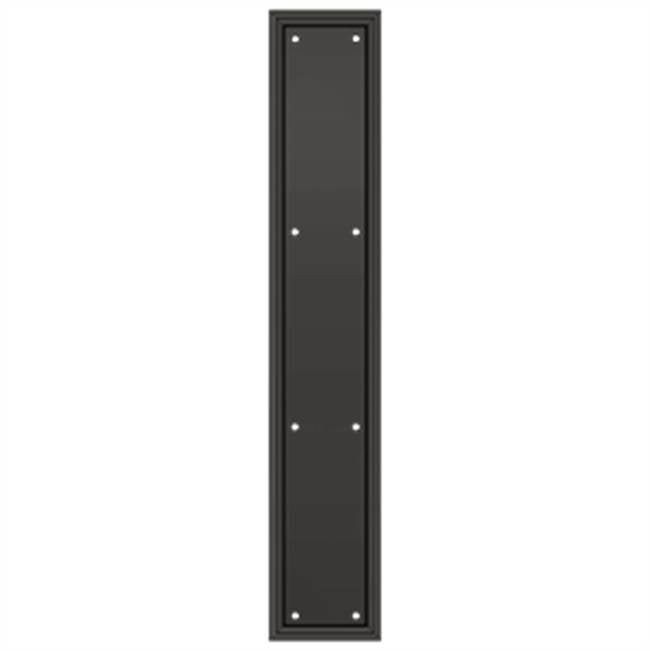 Deltana PP2281U Framed Push Plate, HD, 3 1/2 x 20 - Parent