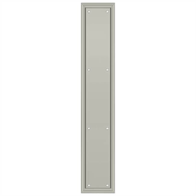 Deltana PP2281U Framed Push Plate, HD, 3 1/2 x 20