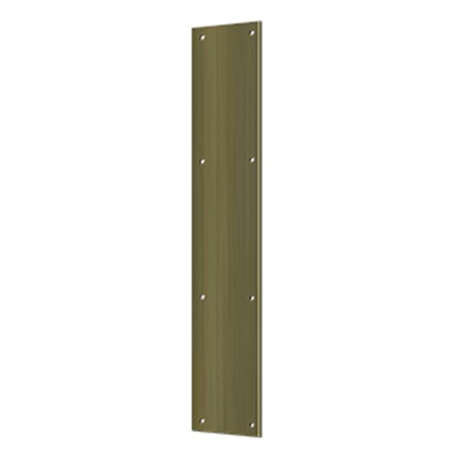 Deltana PP3520 Push Plate 3-1/2 x 20