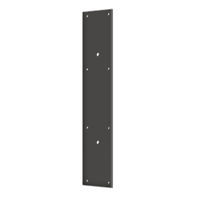 Deltana PPH3520 Push Plate 20 for 10 Door Pull