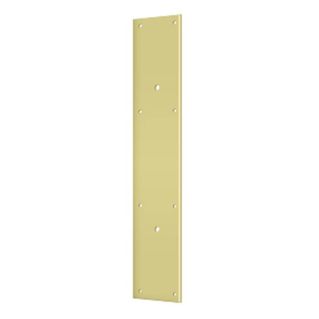 Deltana PPH3520 Push Plate 20 for 10 Door Pull