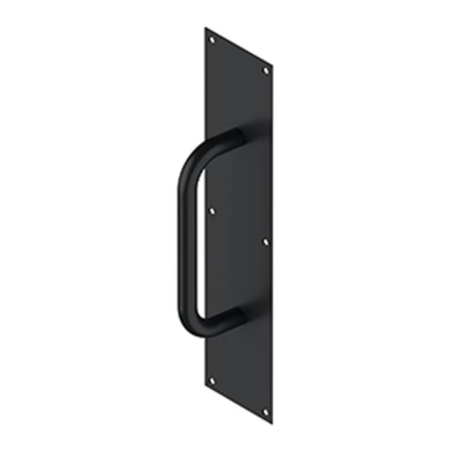 Deltana PPH4016U Pull Plate With Handle 4 x 16 S/S - Parent