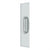 Deltana PPH55 Push Plate With  Handle 3-1/2 x 15  - Handle 5-1/4
