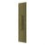 Deltana PPH55 Push Plate With  Handle 3-1/2 x 15  - Handle 5-1/4