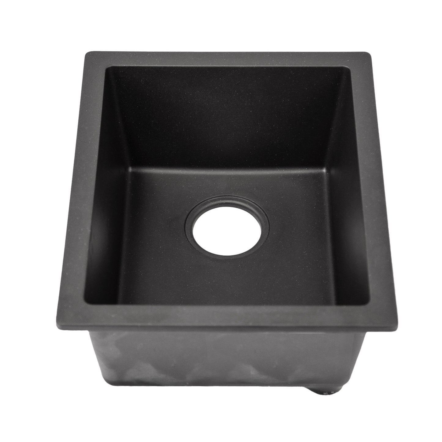 Nantucket Sinks PR1815 Single Bowl Dual-mount Bar-Prep Sink Black - Parent