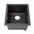 Nantucket Sinks PR1815 Single Bowl Dual-mount Bar-Prep Sink Black - Parent