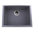 Nantucket Sinks Small Single Bowl Undermount Granite Composite