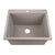 Nantucket Sinks PR2522-DM Single Bowl Dual-mount Laundry Sink
