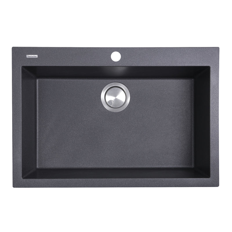 Nantucket Sinks PR2720-DM Single Bowl Dual-mount Kitchen Sink - Parent