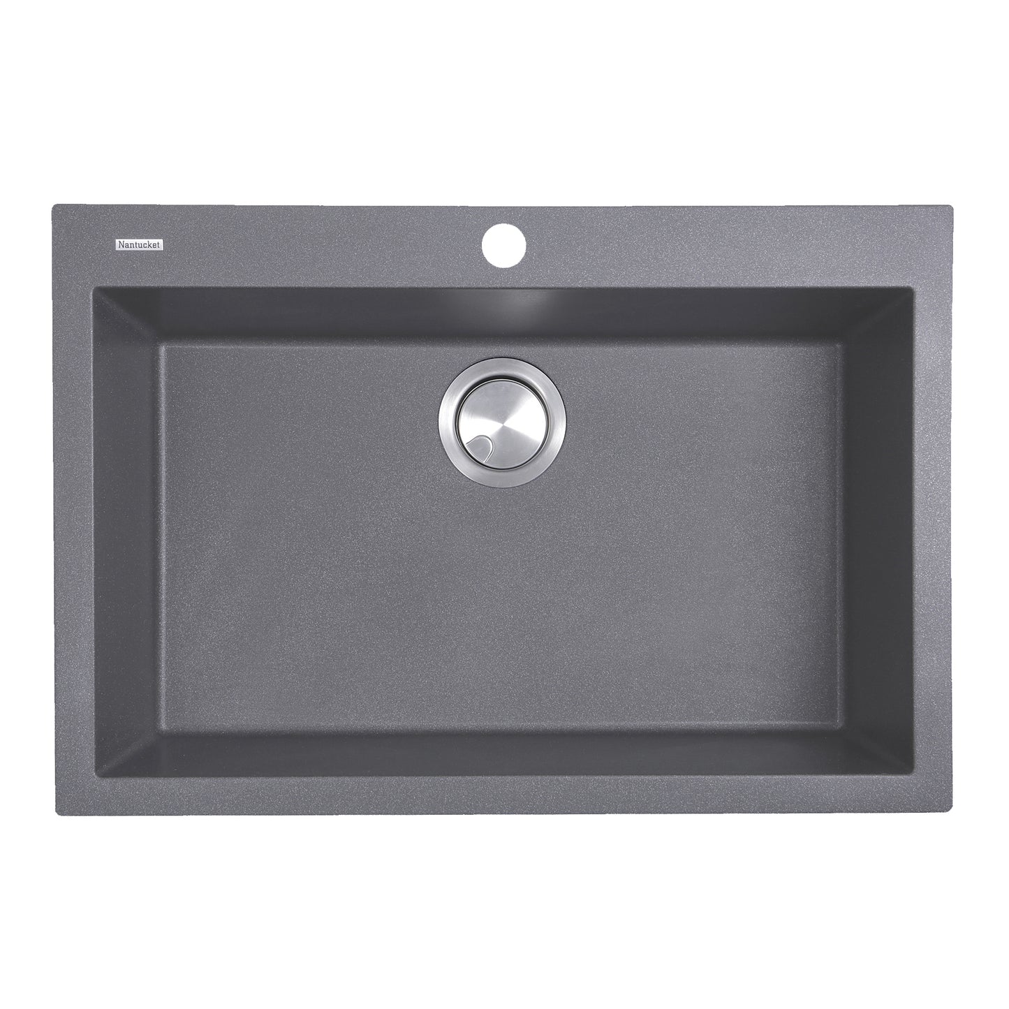 Nantucket Sinks PR2720-DM Single Bowl Dual-mount Kitchen Sink
