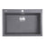 Nantucket Sinks PR2720-DM Single Bowl Dual-mount Kitchen Sink