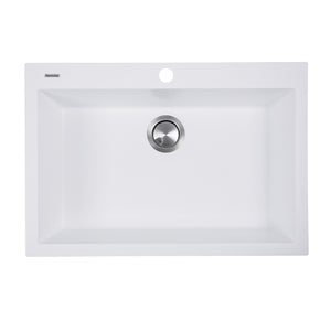 Nantucket Sinks PR2720-DM Single Bowl Dual-mount Kitchen Sink
