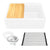 Nantucket Sinks PR3020-APS 30-inch Reversible Workstation Apron Sink with Accessory Pack