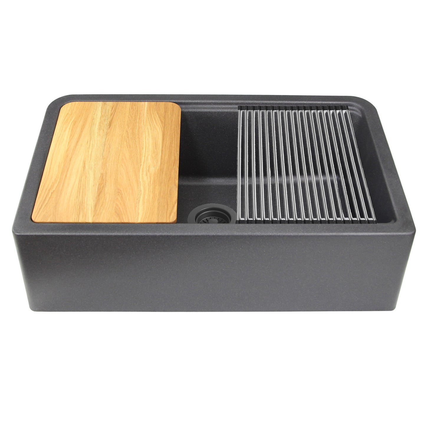 Nantucket Sinks PR3320-APS 33-inch Reversible Workstation Apron Sink with Accessory Pack - Parent