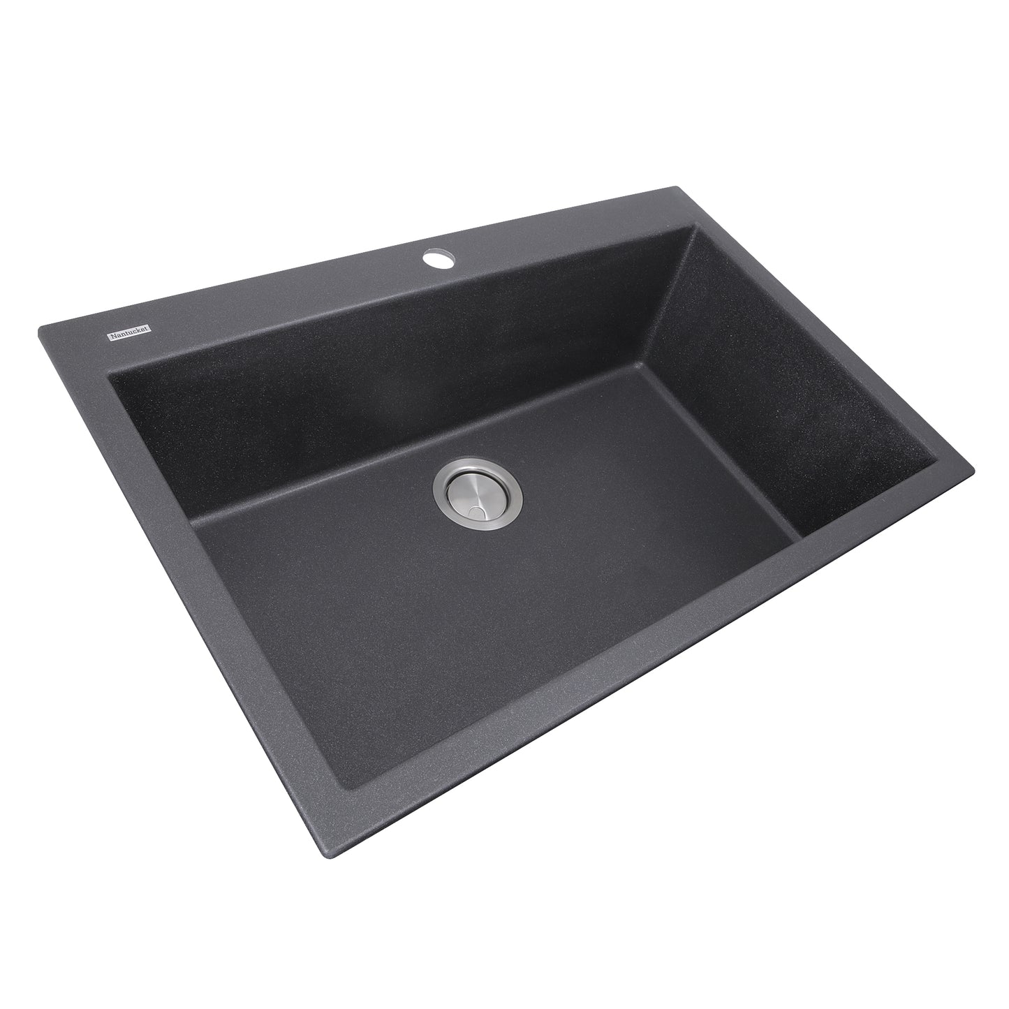 Nantucket Sinks PR3322-DM 33-inch Dual-mount Granite Composite Sink - Parent