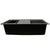 Nantucket Sinks PR3322PS-BL 33" Dualmount Workstation Granite Composite Black