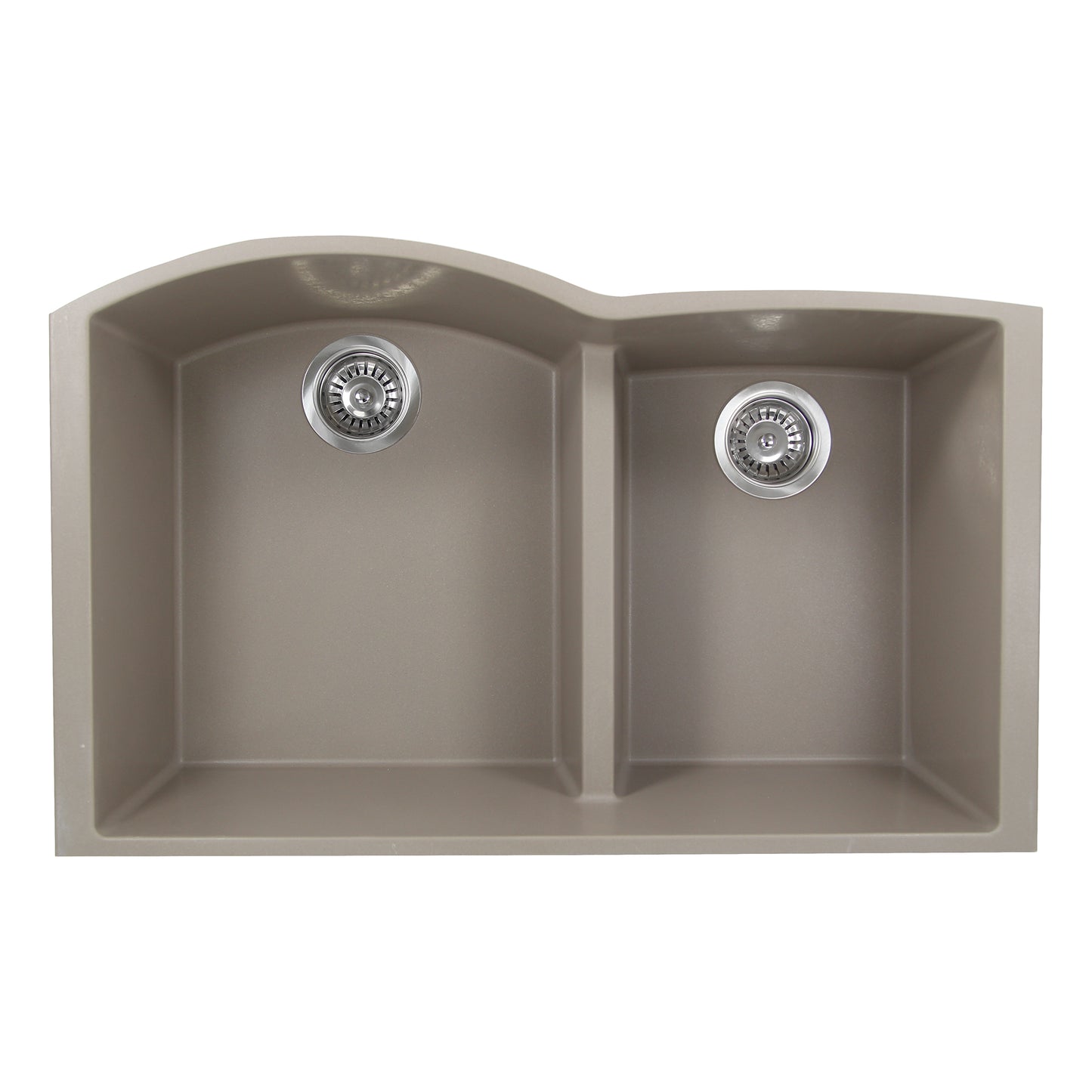 Nantucket Sinks PR6040 60/40 Double Bowl Undermount