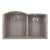 Nantucket Sinks PR6040 60/40 Double Bowl Undermount
