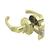 Deltana PRCLR2URH Chapelton Lever Privacy, Right Hand