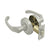 Deltana PRCLR3U Chapelton Lever Passage, Universal Handing