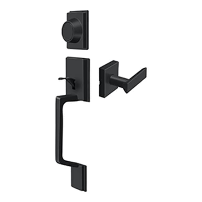 Deltana PRHHDLU Highgate Handleset With Zinc Livingston Lever Dummy
