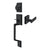Deltana PRHHDLU Highgate Handleset With Zinc Livingston Lever Dummy