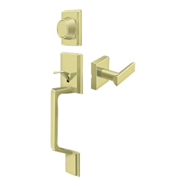 Deltana PRHHDLU Highgate Handleset With Zinc Livingston Lever Dummy