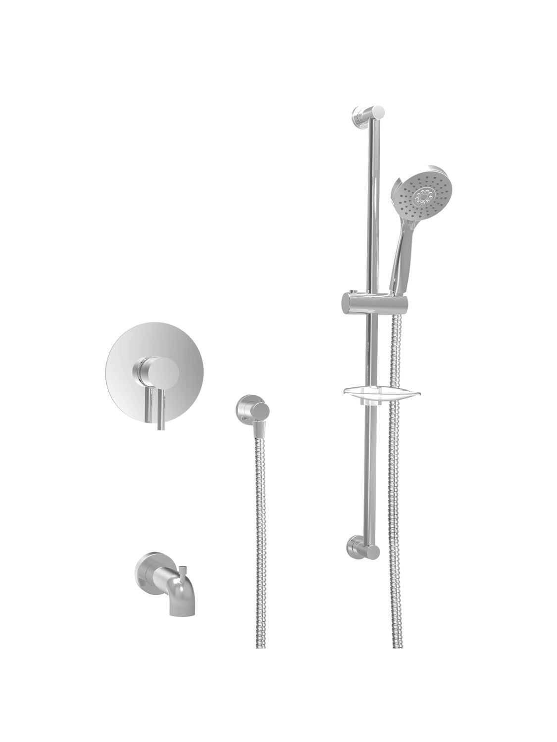 BARiL PRO-2220-66-175 Complete Pressure Balanced Shower Kit - Parent
