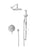 BARiL TRO-2805-66 Trim Only For Pressure Balanced Shower Kit - Parent