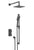 BARiL PRO-4205-04 Complete Thermostatic Pressure Balanced Shower Kit