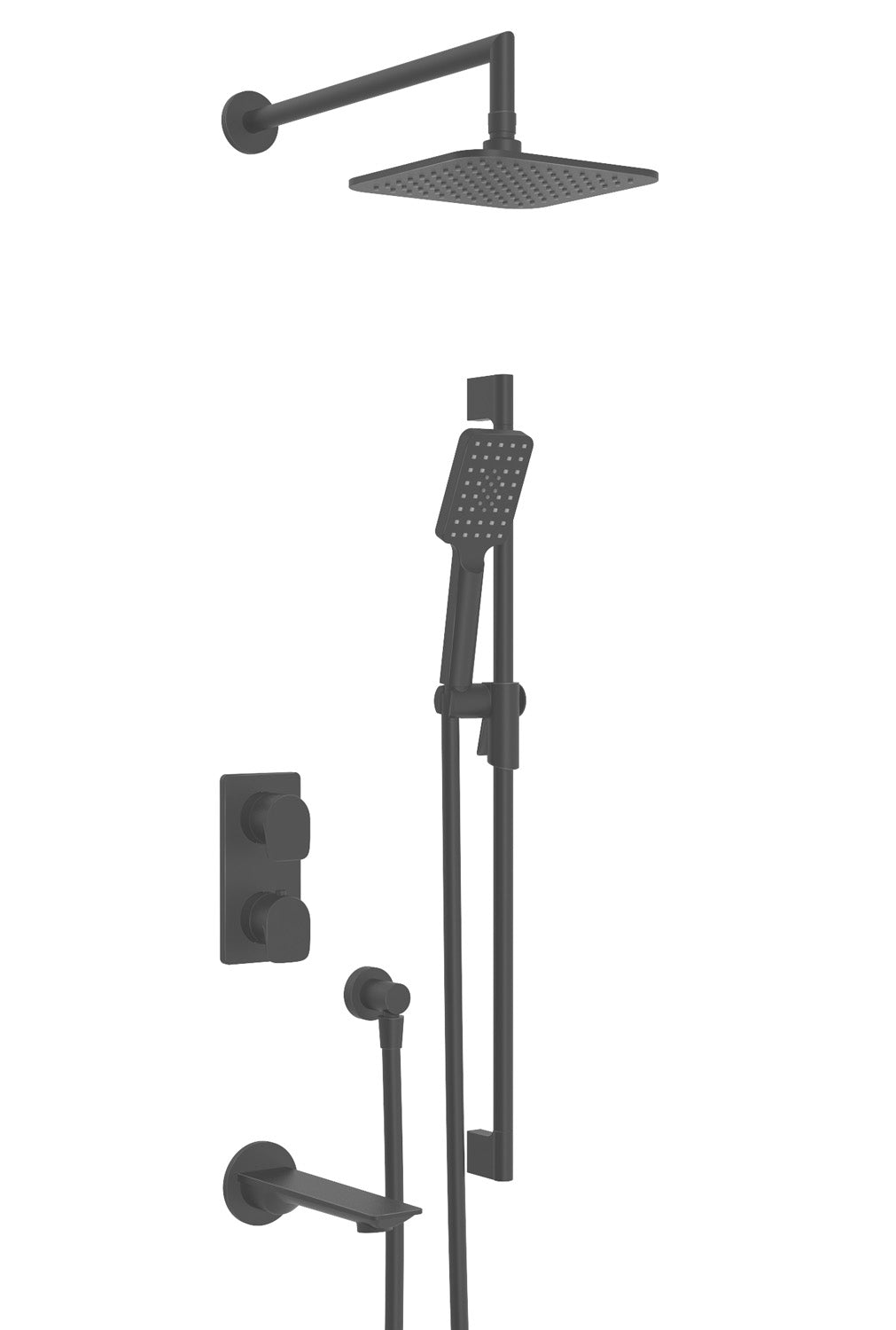 BARiL PRO-4305-04 Complete Thermostatic Pressure Balanced Shower Kit