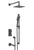 BARiL PRO-4305-04 Complete Thermostatic Pressure Balanced Shower Kit