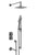 BARiL PRO-4305-04 Complete Thermostatic Pressure Balanced Shower Kit