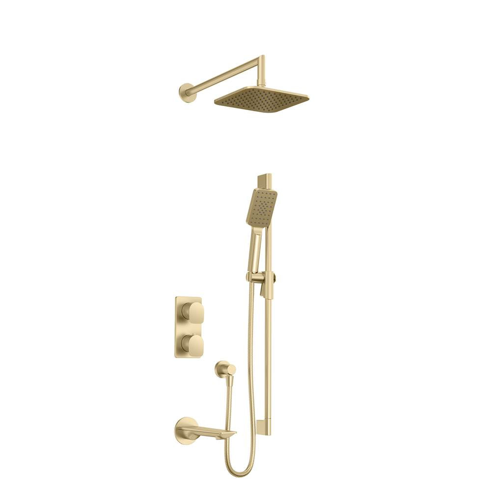 BARiL PRO-4305-04 Complete Thermostatic Pressure Balanced Shower Kit