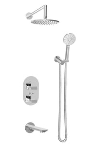BARiL PRO-4396-46 Complete Thermostatic Pressure Balanced Shower Kit