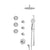 BARiL PRR-3950-46 Complete Thermostatic Shower Kit - Parent