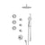 BARiL TRR-3950-46 Trim Only For Thermostatic Shower Kit
