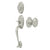 Deltana PRRHDRKU Riversdale Handleset With Flat Round Knob Dummy
