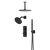Artos PS109N Otella Thermostatic Shower Trim Kit with Ceiling Mount & Ceiling Mount Shower Head, Hand Shower - Parent