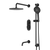 Artos PS116N Opera Thermostatic Shower Trim Kit with Hand Shower on Slide Bar, Tub Filler - Parent