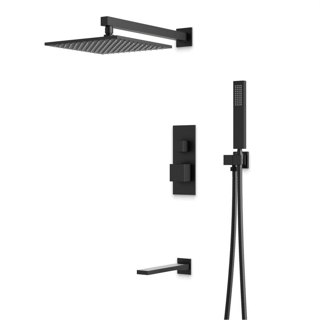 Artos PS119N Edge Thermostatic Shower Trim Kit with Hand Shower, Tub Filler - Parent