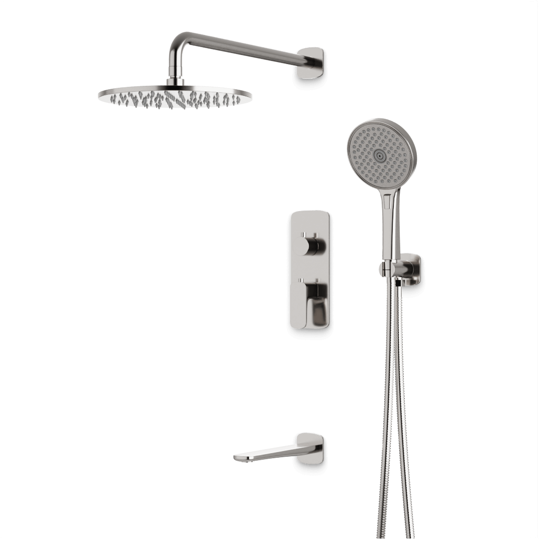 Artos PS120TR Harmony Thermostatic Shower Trim Kit with Hand Shower, Tub Filler