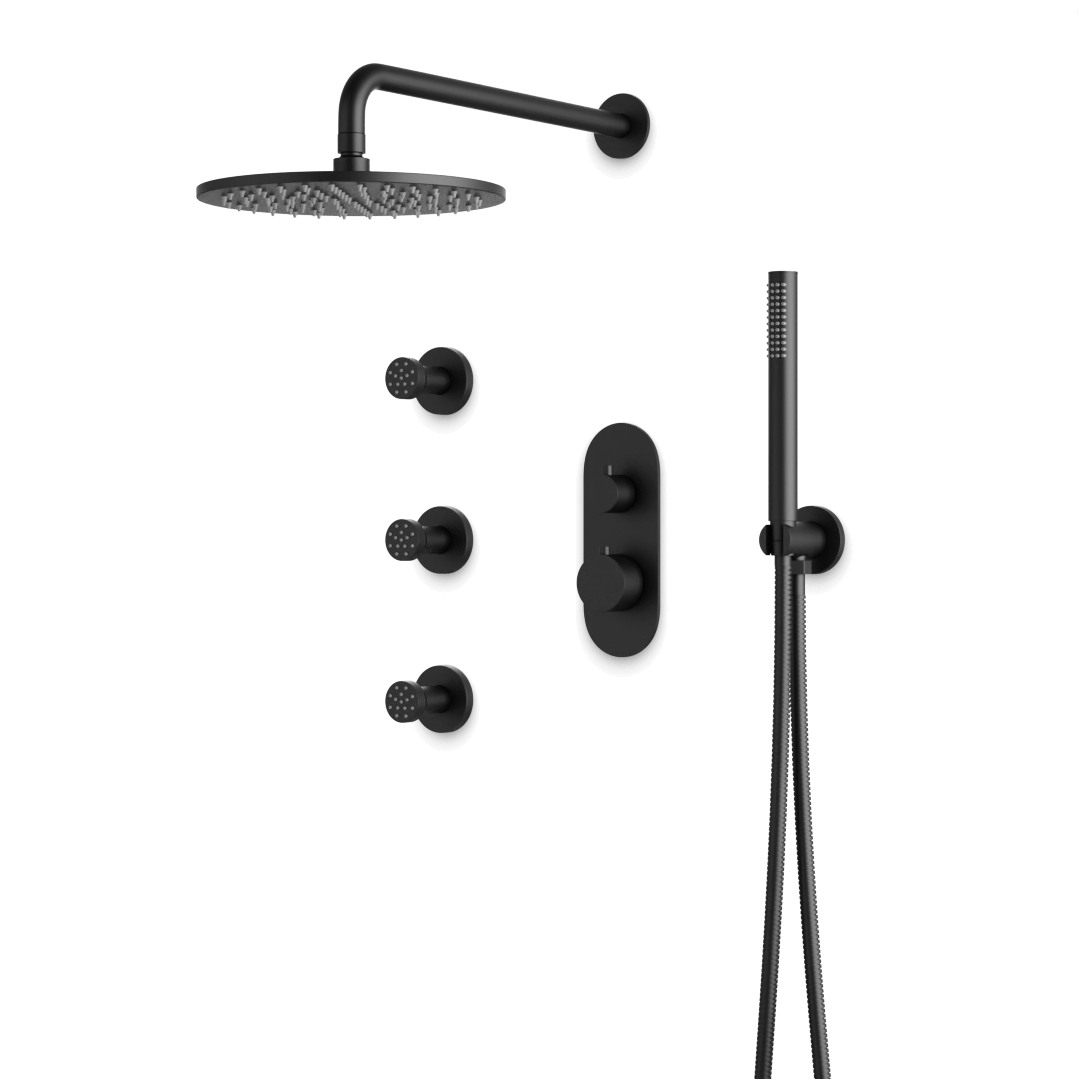 Artos PS128N Opera Thermostatic Shower Trim Kit with Hand Shower, Body Jets - Parent
