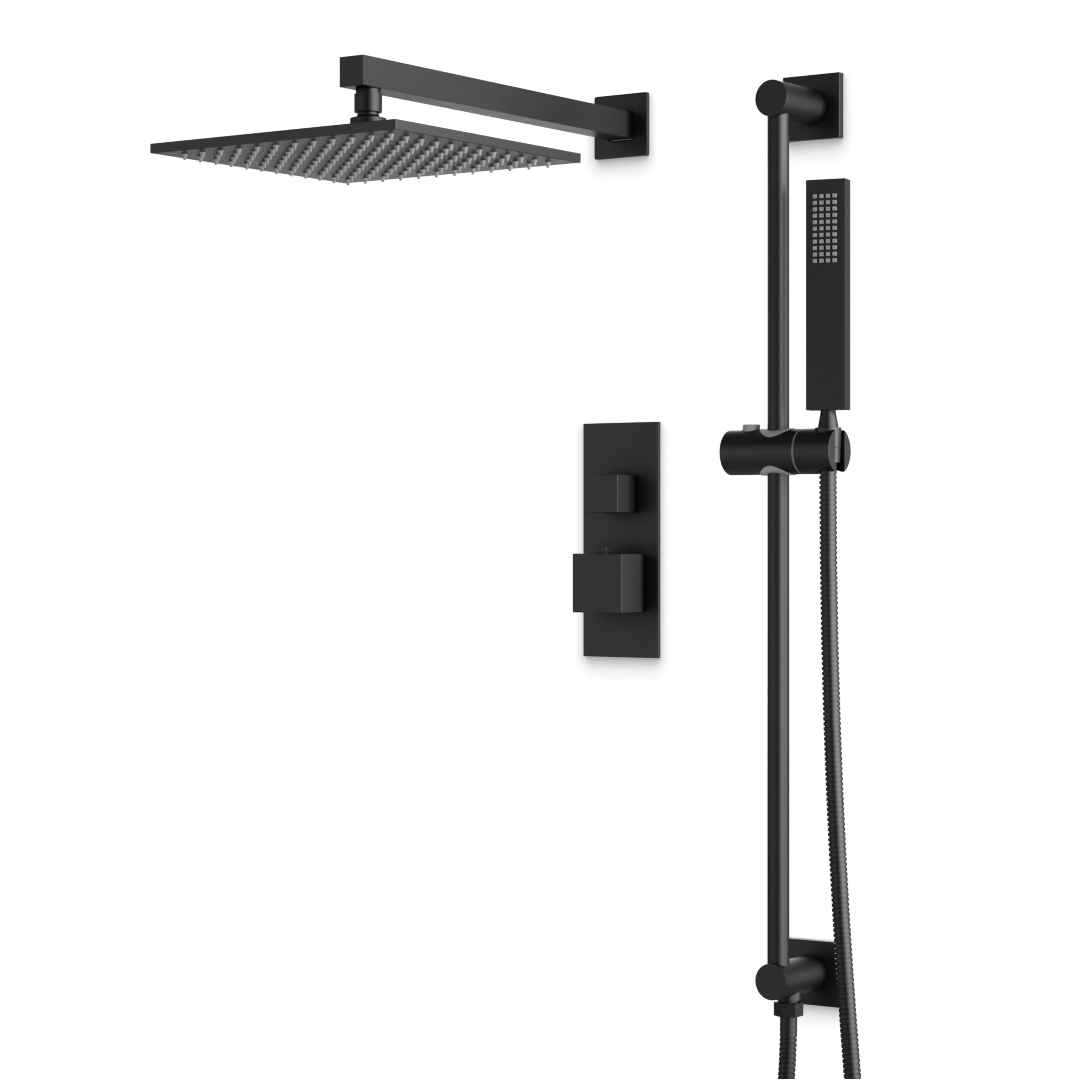 Artos PS135N Edge Thermostatic Shower Trim Kit with Hand Shower on Slide Bar - Parent